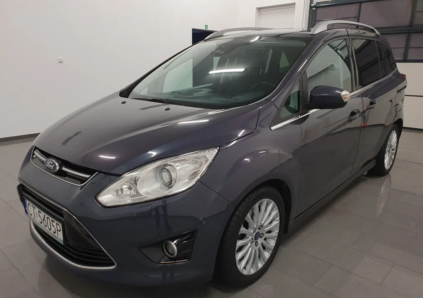 Ford Grand C-MAX cena 34999 przebieg: 205704, rok produkcji 2014 z Chodzież małe 742